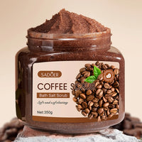 350g Coffee Exfoliating Scrub, Cleansing Body Scrub, Deep Cleanses and Softens Skin, Brightens Skin Tone, Suitable for Body, Face, Hands and Feet