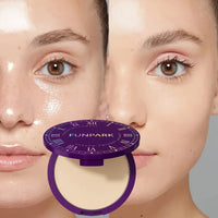 5-Shade Matte Pressed Powder Foundation — 24H Weightless Finish