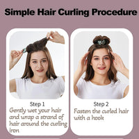Heatless Flexi Rod Hair Curlers — No-Heat Curling Set of 3