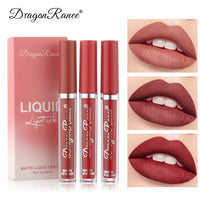 3-Piece Matte Liquid Lipstick Set — Waterproof & Long-Lasting