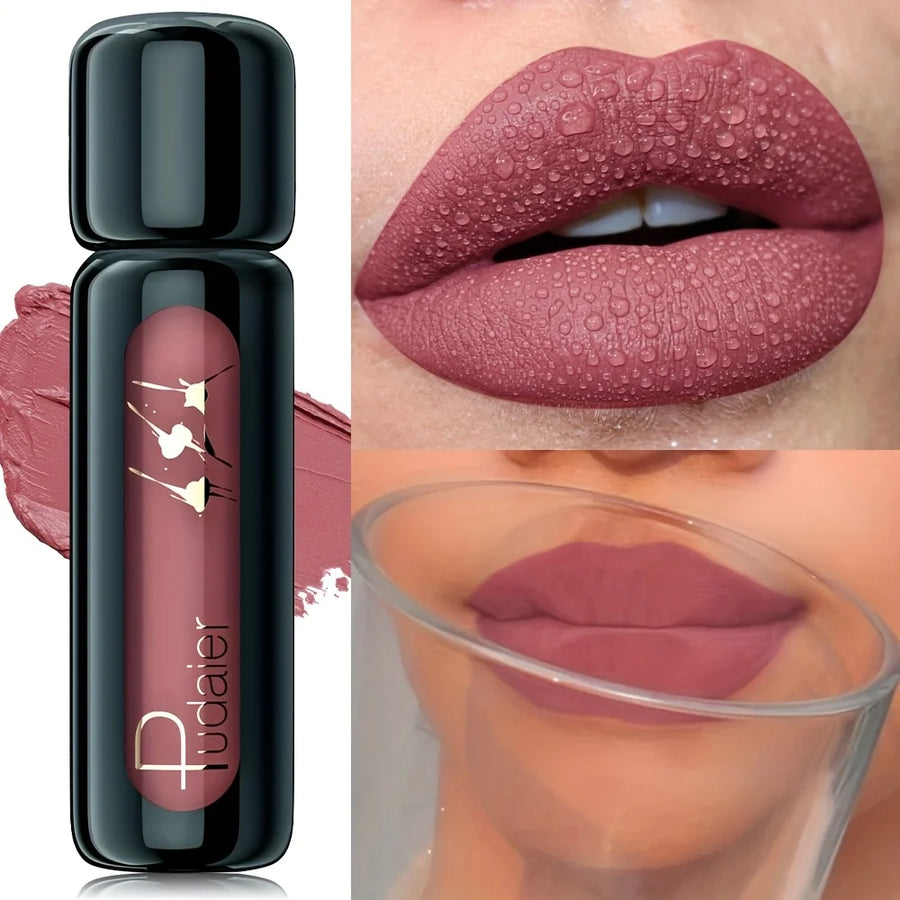 Matte Velvet Lip Gloss — Highly Pigmented Liquid Lip Color