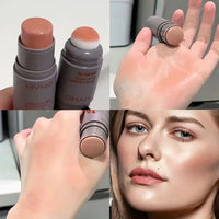 Double-Ended Blush Stick — Matte Creamy Rouge for a Natural Flush