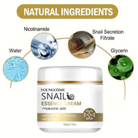 Snail Essence & Retinol Firming Cream — Brightening & Anti-Aging