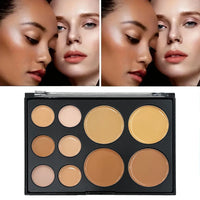 10-Color Full Coverage Concealer Palette