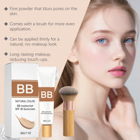 SPF 30 BB Cream — Tinted Moisturizer with Hyaluronic Acid & Eco Brush