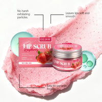 Strawberry Lip Scrub — Exfoliating & Brightening
