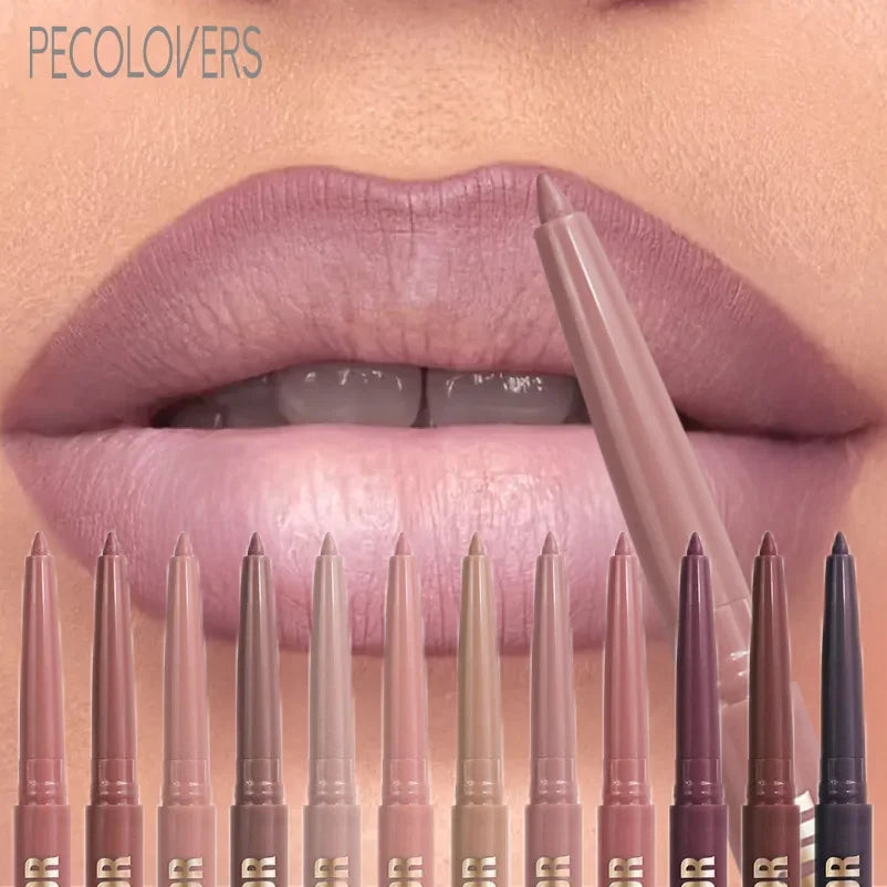 Waterproof Matte Lip Liner Pen — Precise, Long-Lasting & Moisturizing