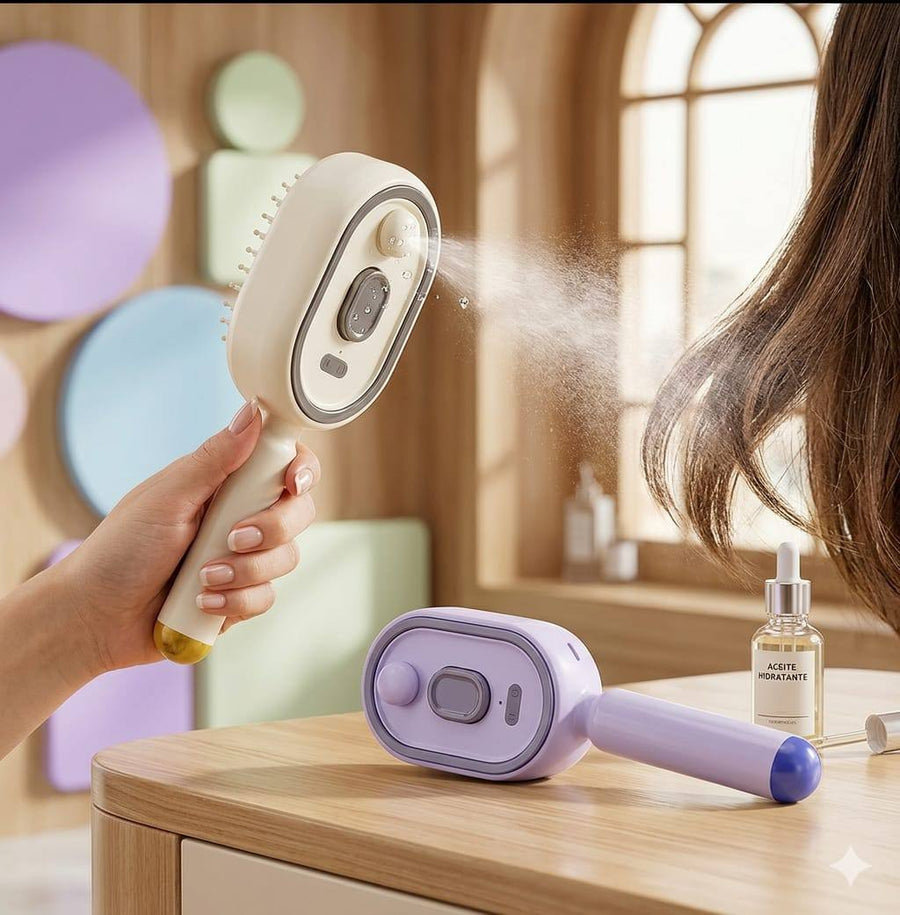 3-in-1 Electric Spray Scalp Massager Comb